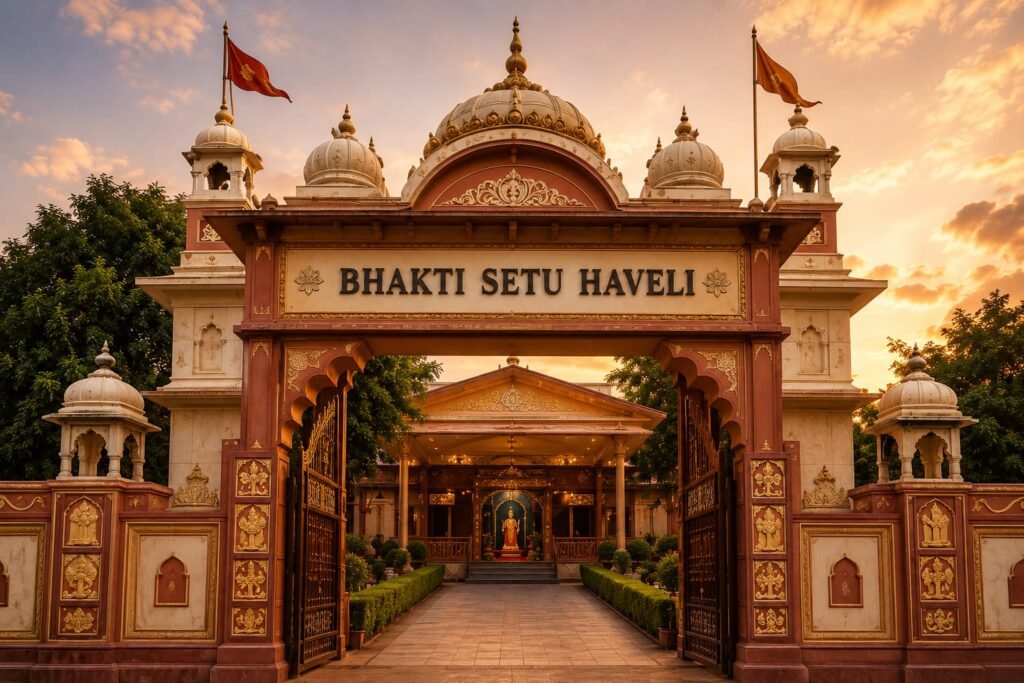 Bhakti setu haveli -temple