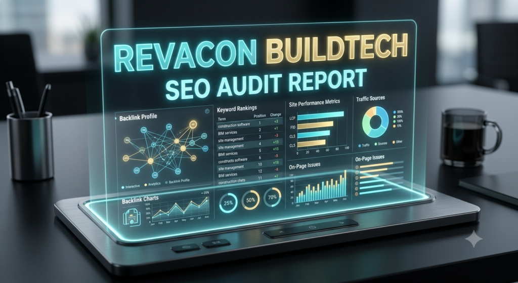 Revacon Buildtech Seo Audit Report